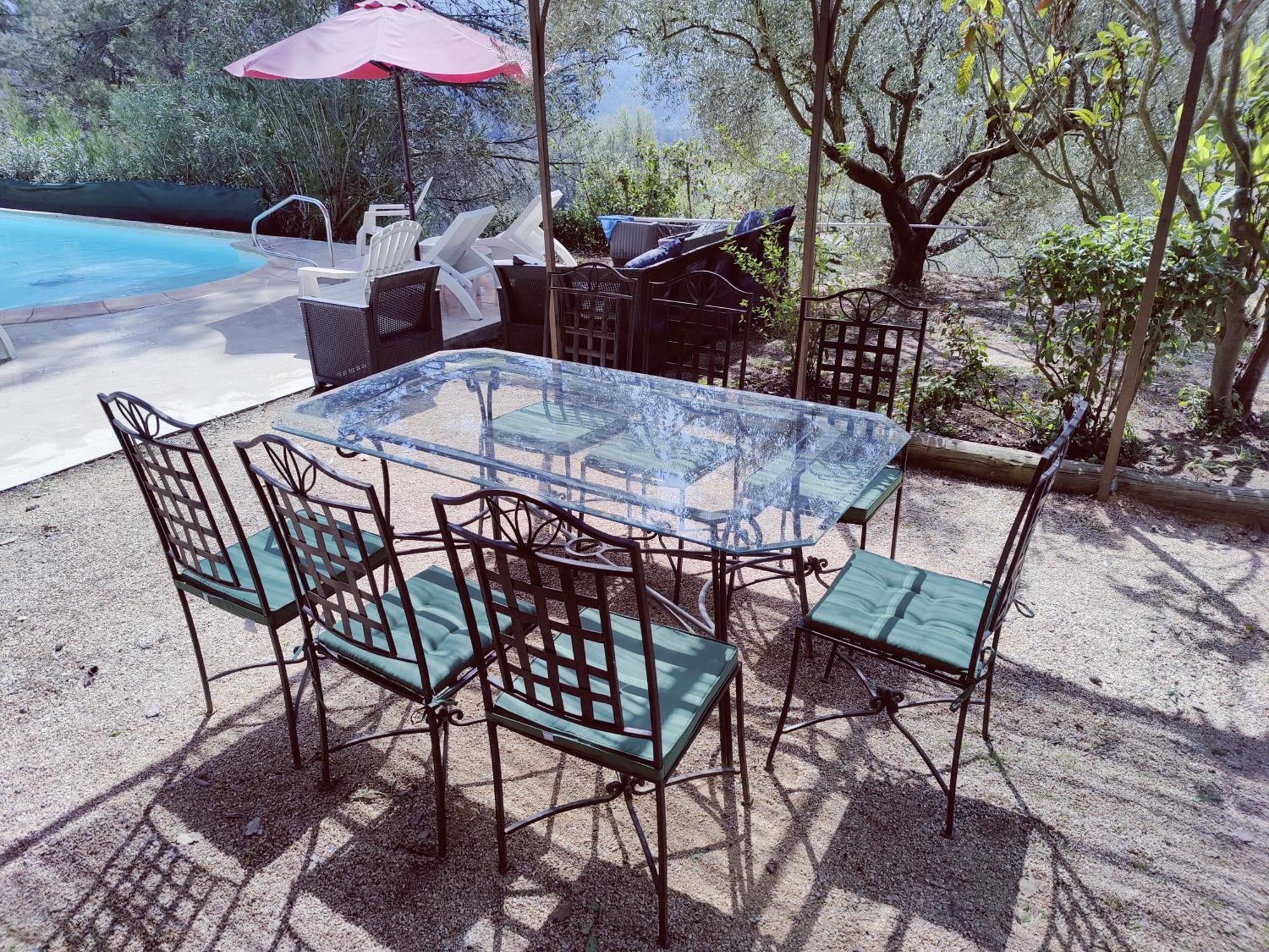 Villa Cigalons En Pleine Pinede Avec Piscine Chauffee De Mai A Septembre Auriol Bagian luar foto