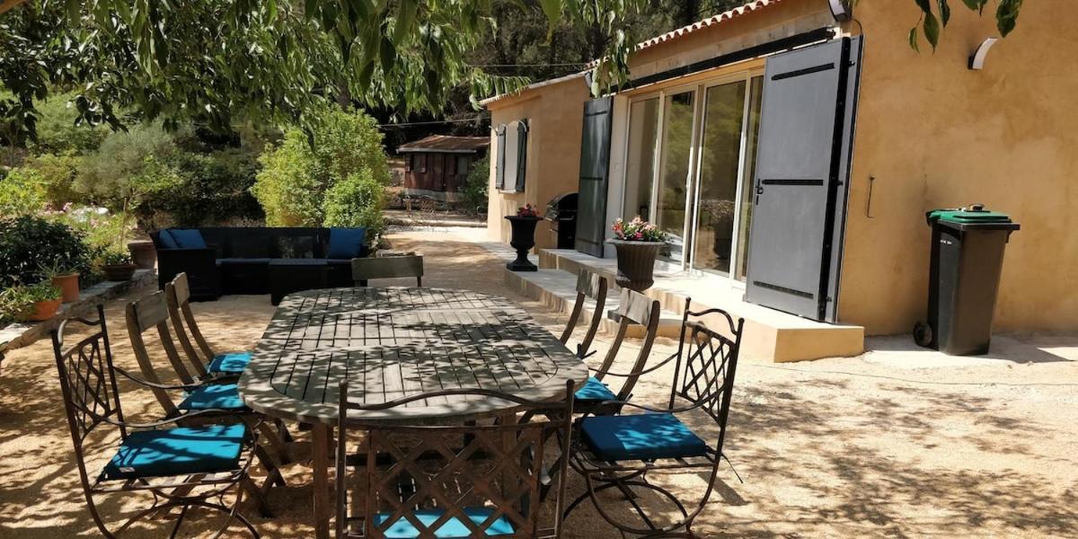 Villa Cigalons En Pleine Pinede Avec Piscine Chauffee De Mai A Septembre Auriol Bagian luar foto