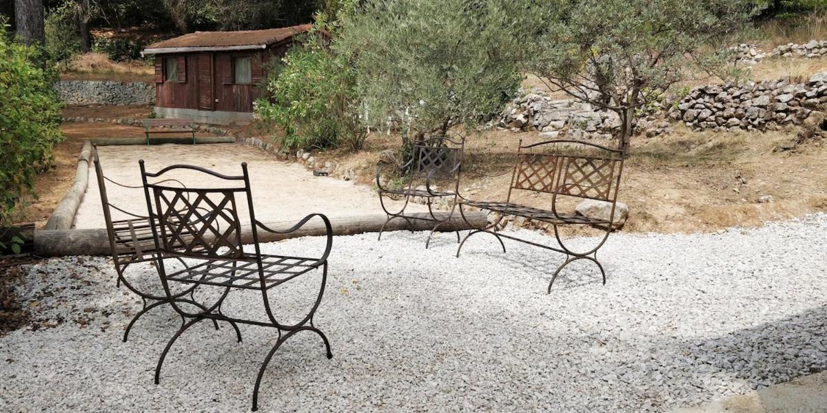 Villa Cigalons En Pleine Pinede Avec Piscine Chauffee De Mai A Septembre Auriol Bagian luar foto